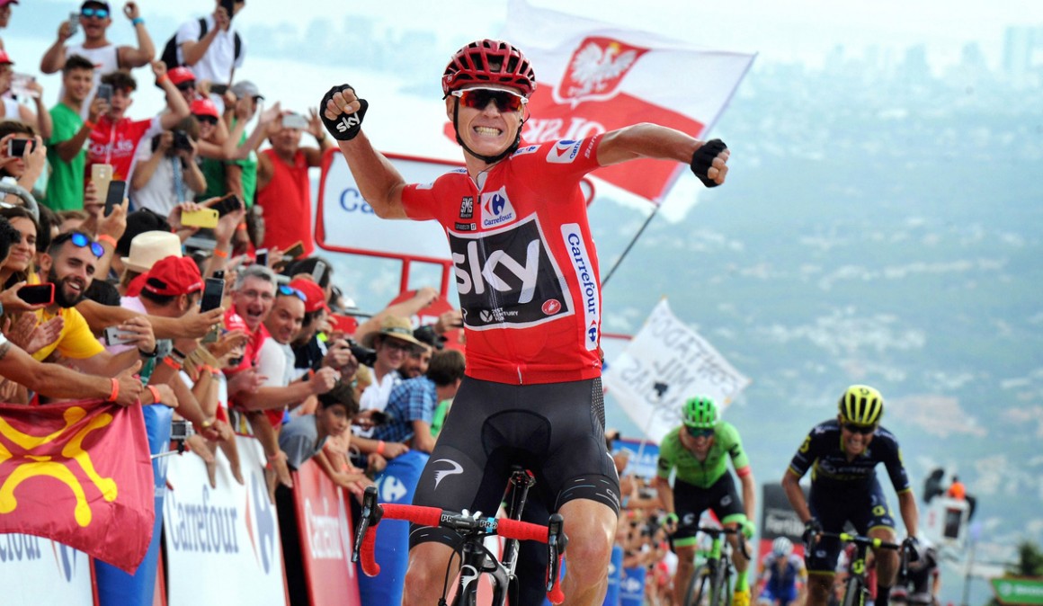 Chris Froome, positivo en la Vuelta a España 2017