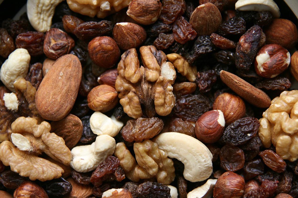 Hora ideal para comer frutos secos
