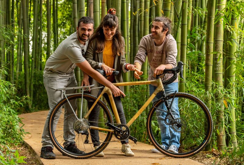 bambu bicycles los viajes de walliver sergi team photoshoot