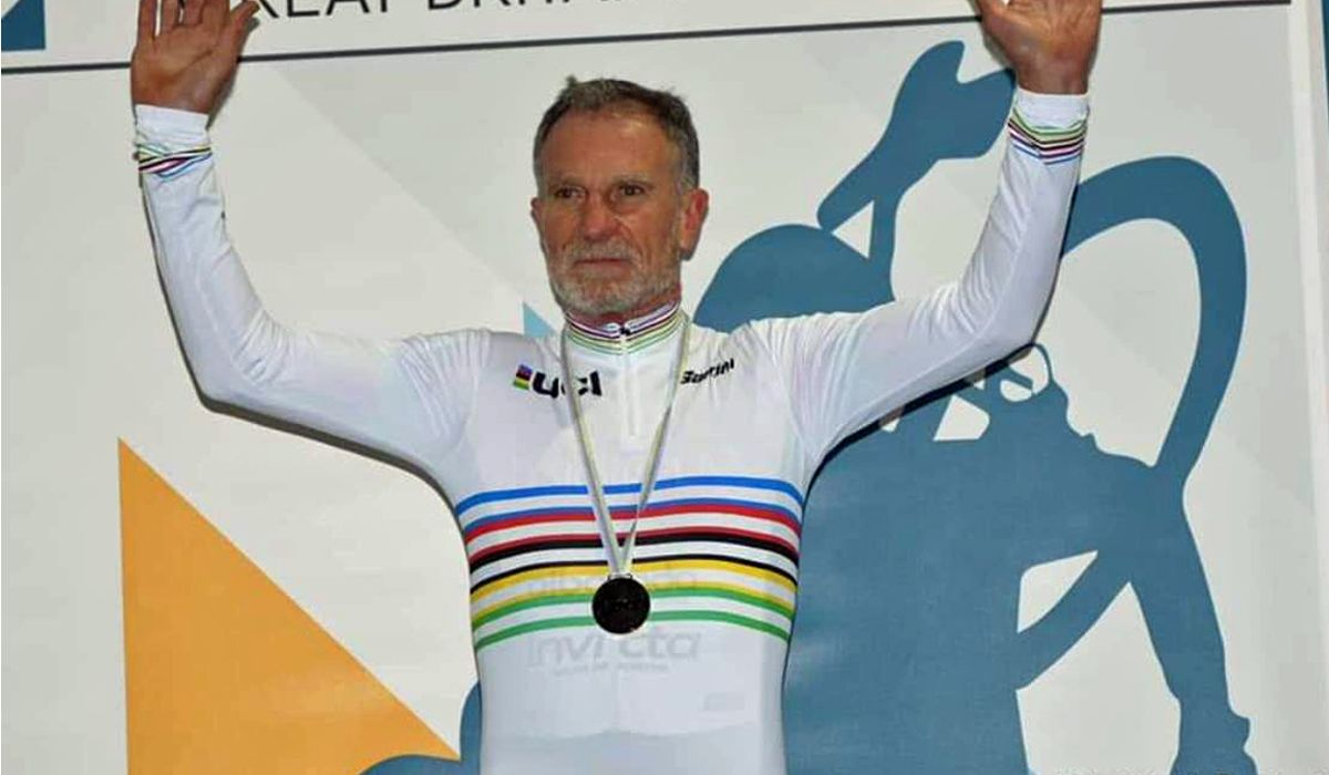 Francisco Javier Sánchez, campeón del Mundo Master de ciclocross