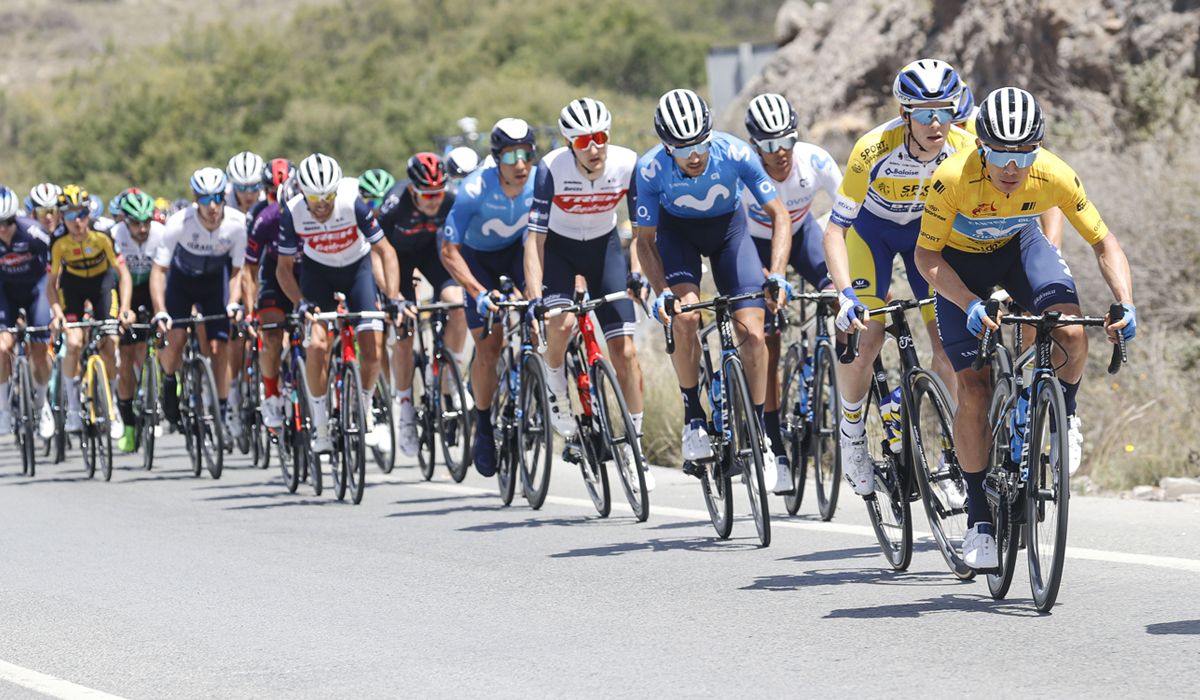 Imagen de la pasada Vuelta a Andalucia, que conquistó Supermán López