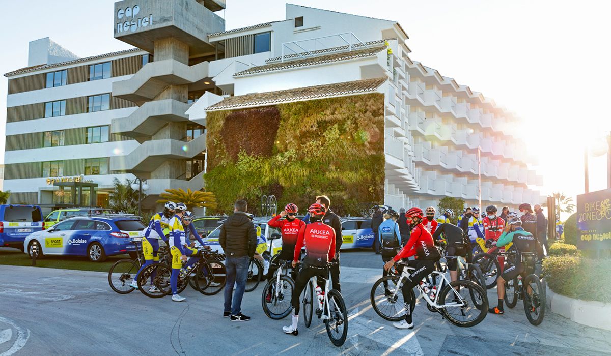 Cap Negret, el hotel de moda del ciclismo