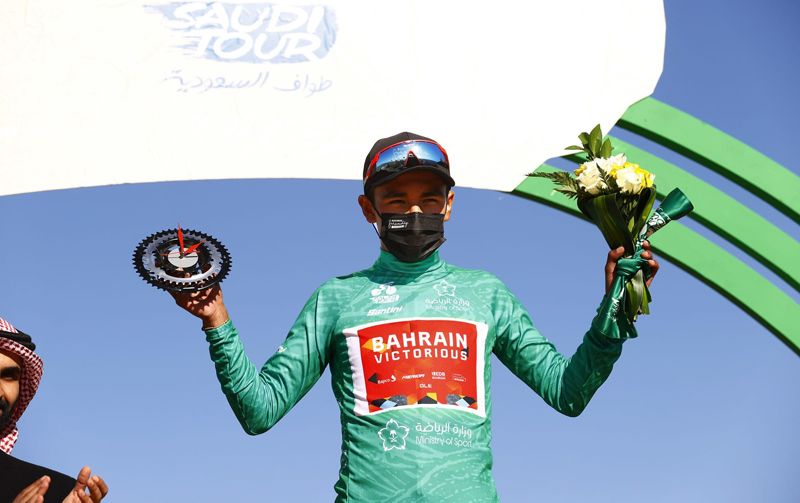 Santiago Buitrago, nuevo líder del Saudi Tour Santiago Buitrago, nuevo líder del Saudi Tour