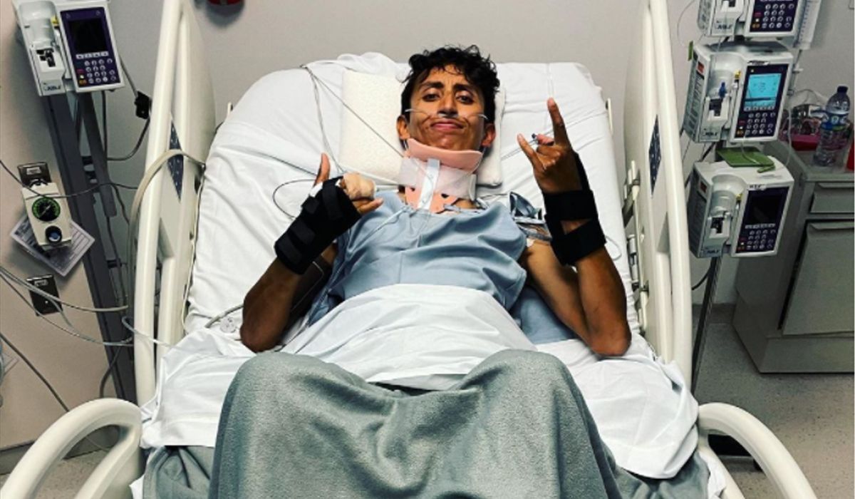 Egan Bernal, en una imagen publicada en su cuenta de Instagram