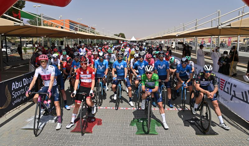 Una imagen del UAE Tour 2021 Una imagen del UAE Tour 2021