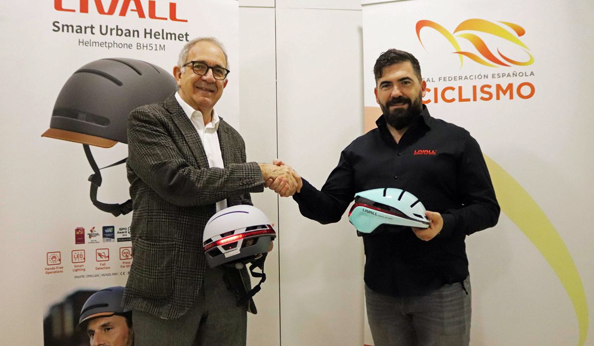 LIVALL y la RFEC se alían para impulsar un ciclismo seguro e innovador