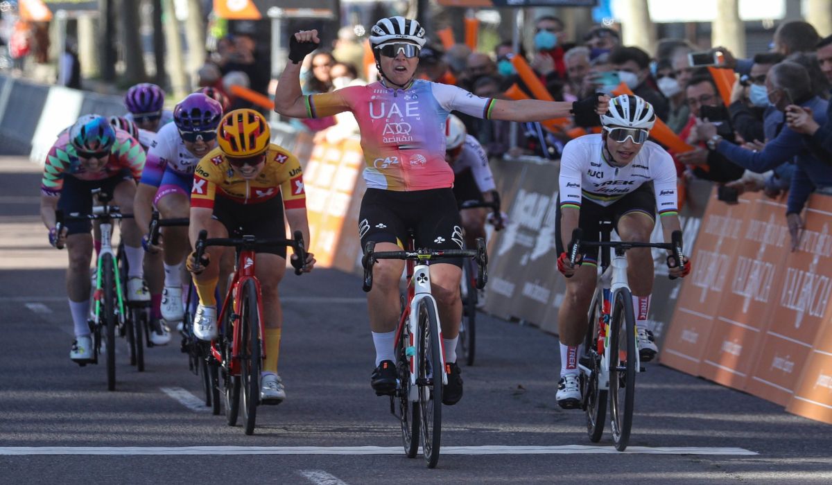 Marta Bastianelli se llevó la victoria en Valencia