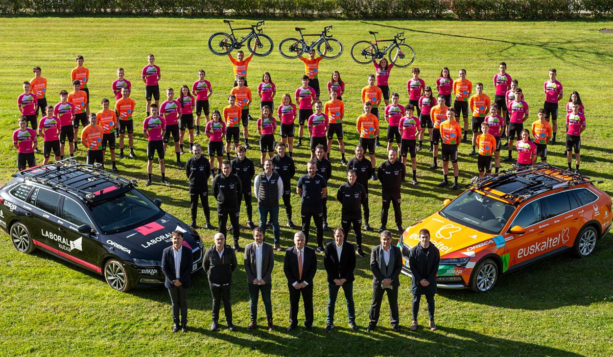 La Fundación Euskadi presenta sus equipos para la temporada 2022