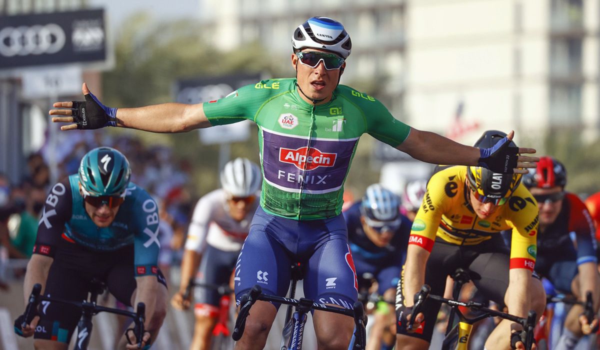 Doblete de Jasper Philipsen en el UAE Tour