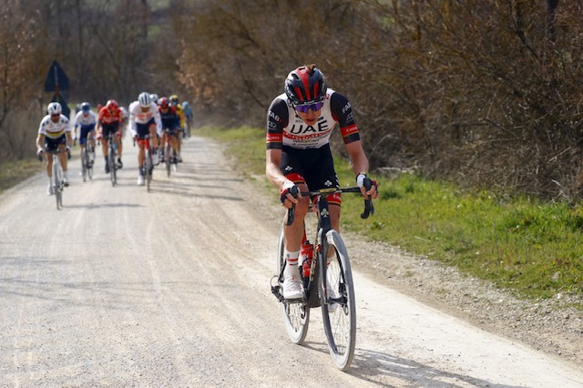 El ataque 'mortal' de Pogacar para ganar la Strade Bianche El ataque 'mortal' de Pogacar para ganar la Strade Bianche