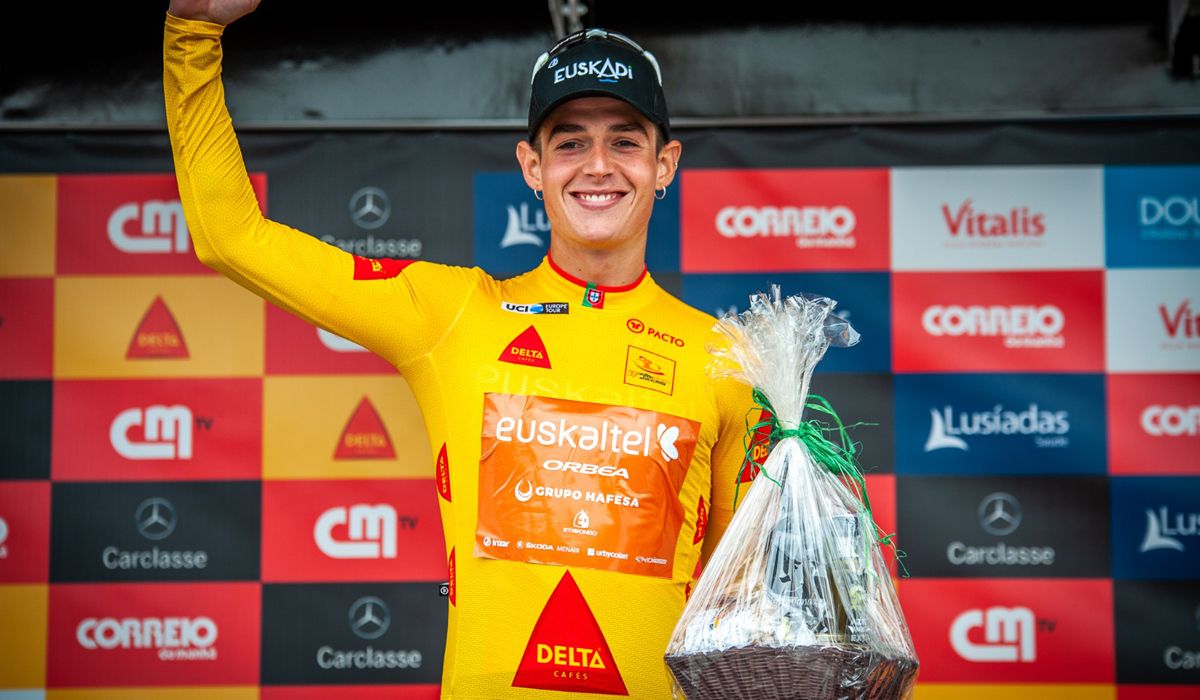 Xabier Mikel Azparren gana la 2ª etapa y se viste de amarillo en la Volta ao Alentejo