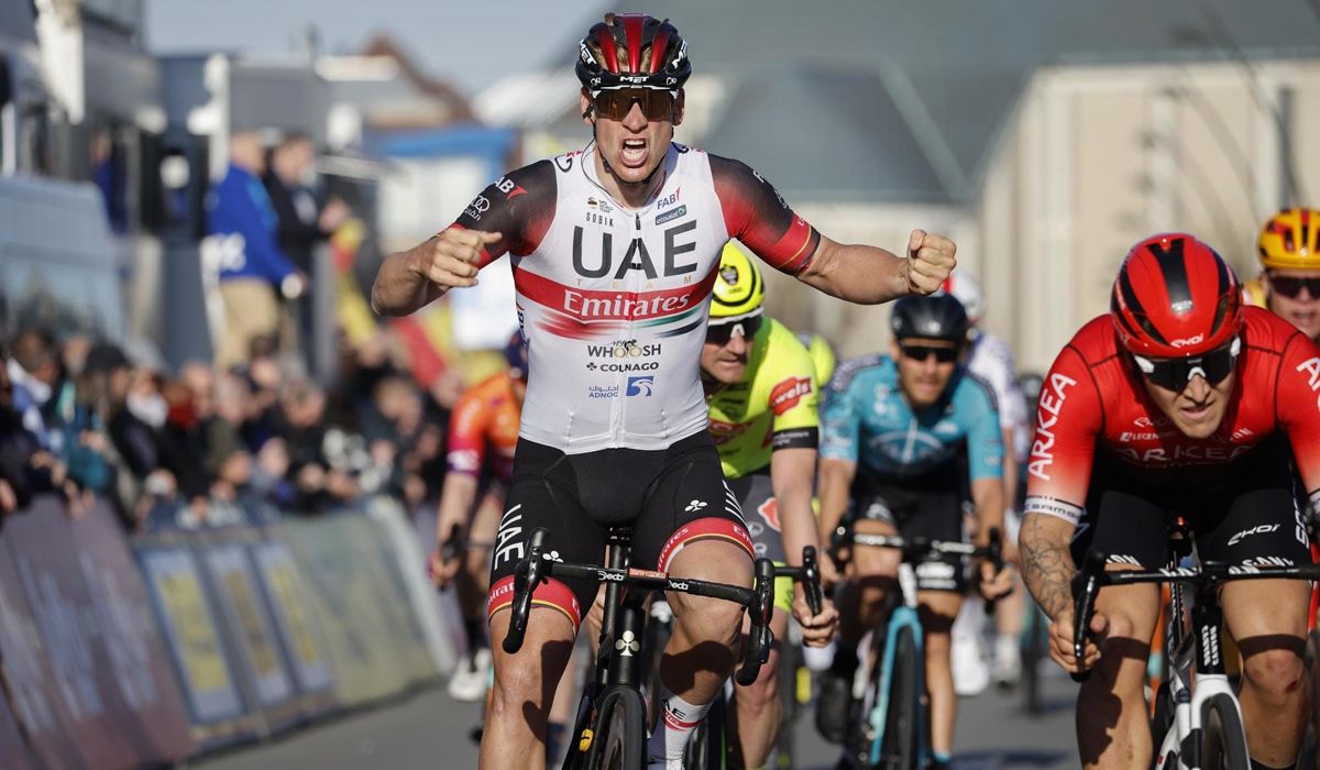 Pascal Ackermann se estrena con el UAE ganando la Bredene Koksijde Classic