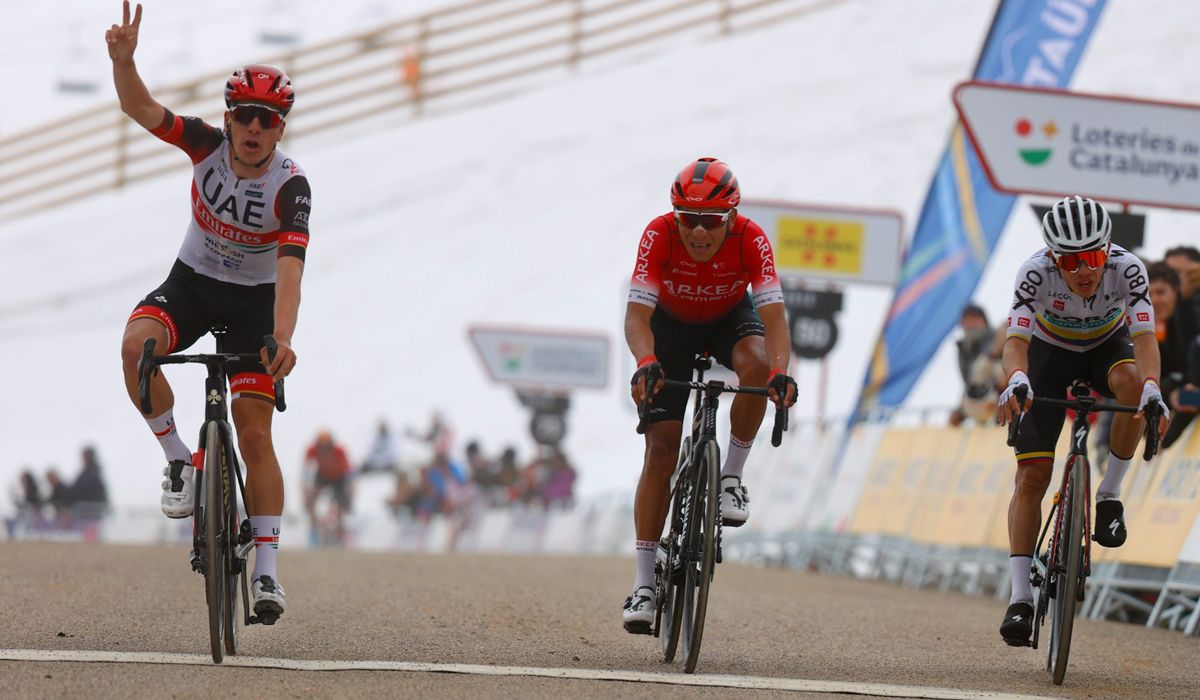Joao Almeida gana en Boí Taüll y Nairo Quintana se viste de líder