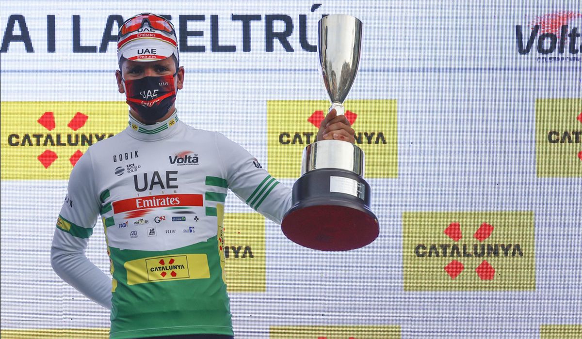 Joao Almeida bonifica en un sprint intermedio y es el nuevo líder de la Volta