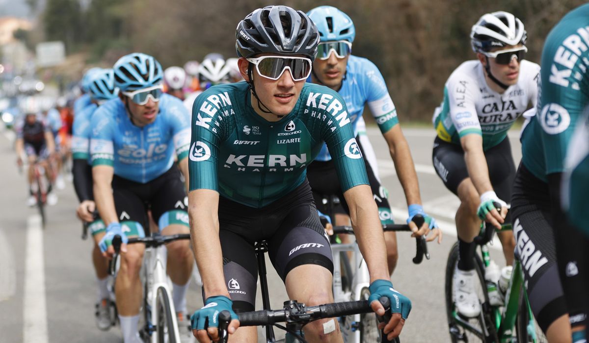 Igor Arrieta en una etapa de O Gran Camiño (Luis Ángel Gómez - Sprint Cycling Agency)