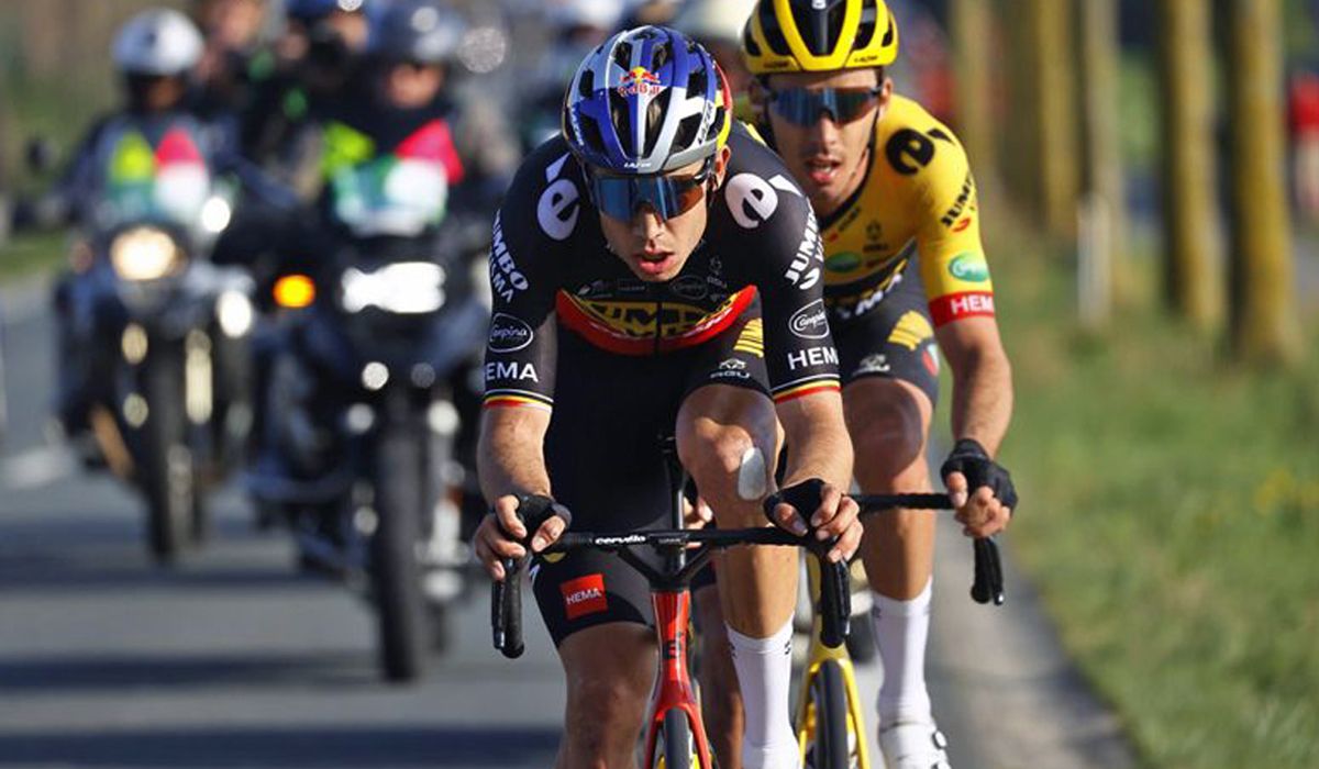 Wout Van Aert, seria duda para correr el Tour de Flandes