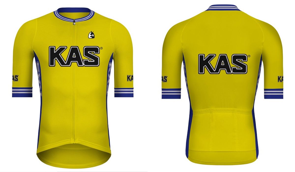 KAS reedita junto a Etxeondo su icónico maillot de los años 80