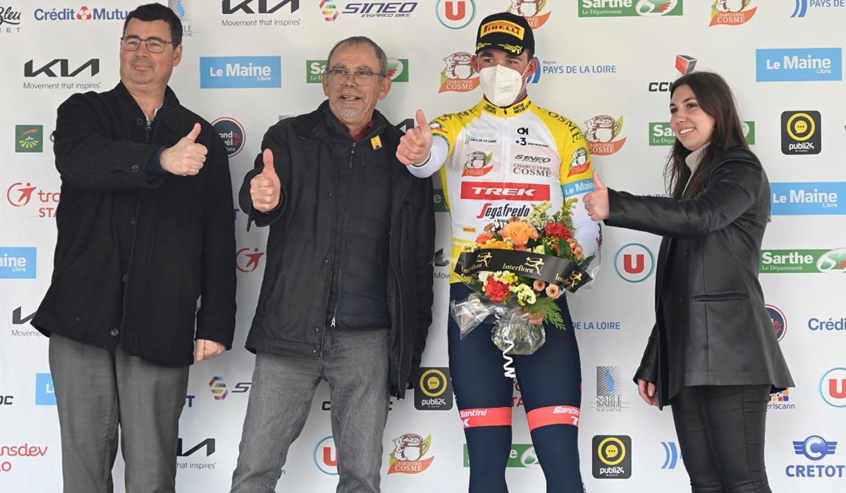 Mads Pedersen repite victoria y consolida su liderato en el Circuito de la Sarthe
