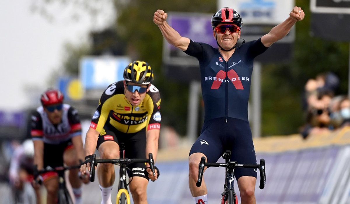 Tom Pidcock estrenó su palmarés profesional el año pasado en la Flecha Brabanzona