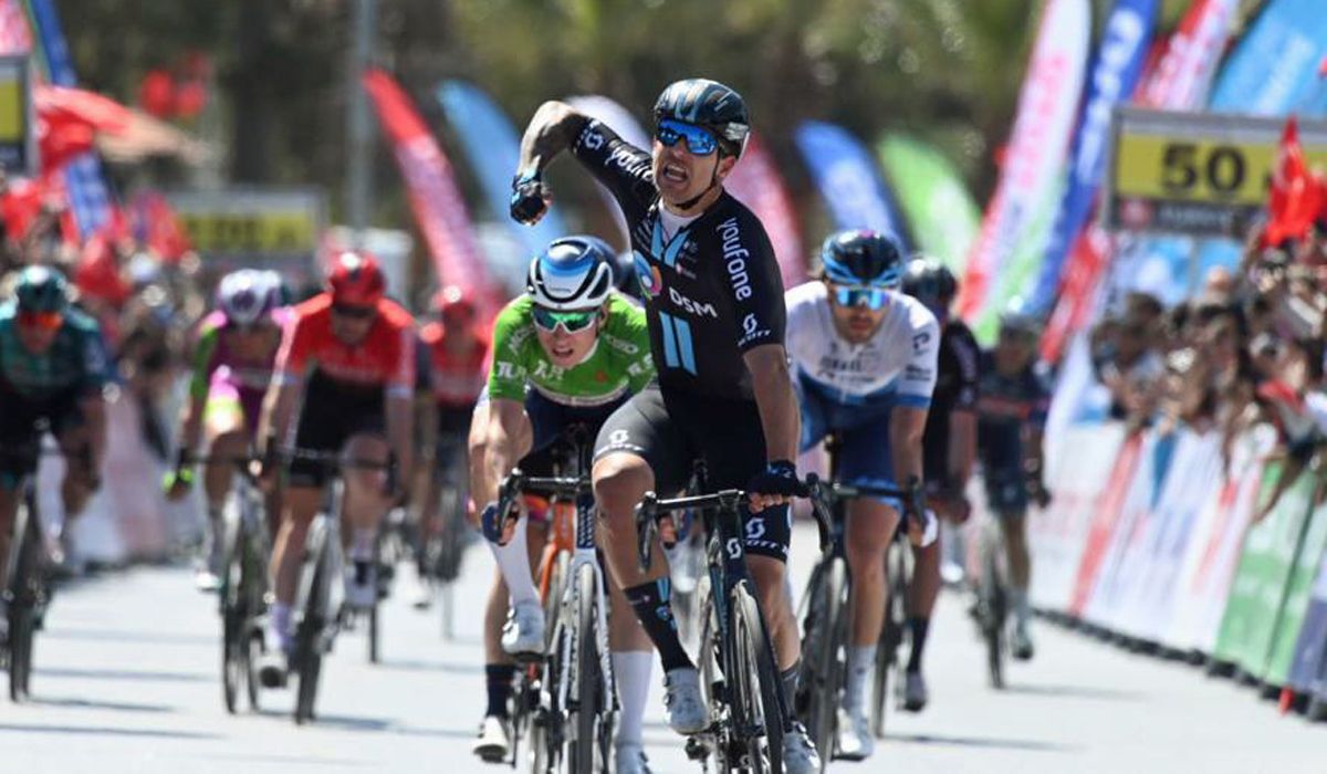 El pistard Welsford estrena su palmarés profesional ganando la 5ª etapa del Tour de Turquía