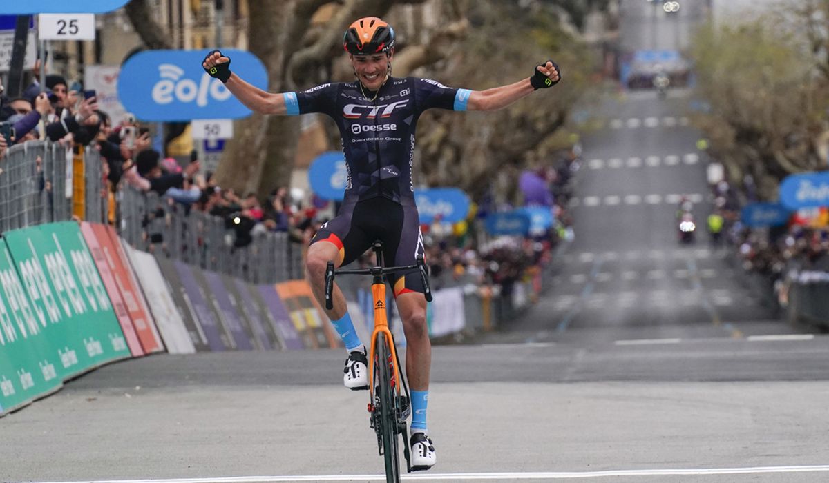 Victoria y liderato en el giro de Sicilia para el joven croata Fran Miholjević