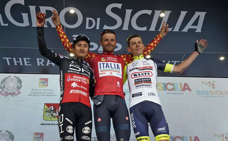 Podio Giro de Sicilia