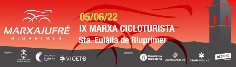 Banner Marcha Cicloturista Jufré Riuprimer Banner Marcha Cicloturista Jufré Riuprimer