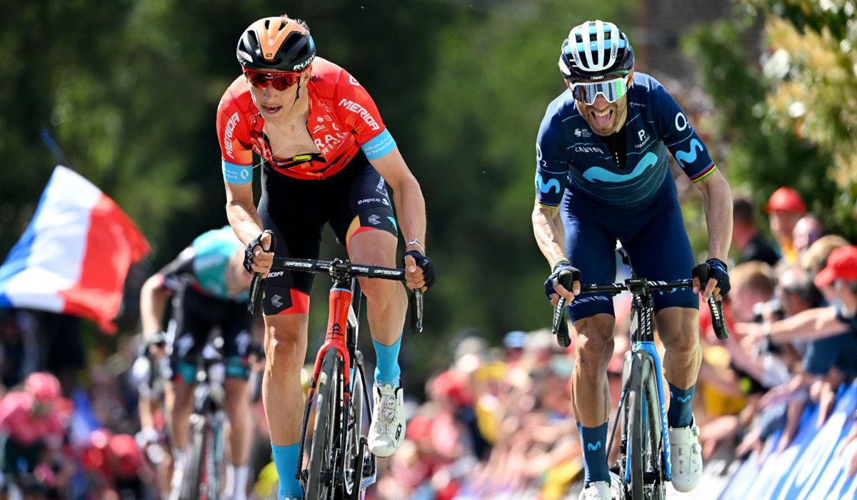 Dylan Teuns evita la sexta victoria de Valverde en su despedida de la Flecha Valona