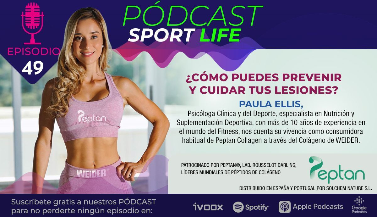 Podcast #49: ¿Cómo ayuda el colágeno a prevenir y cuidar las articulaciones? Paula Ellis