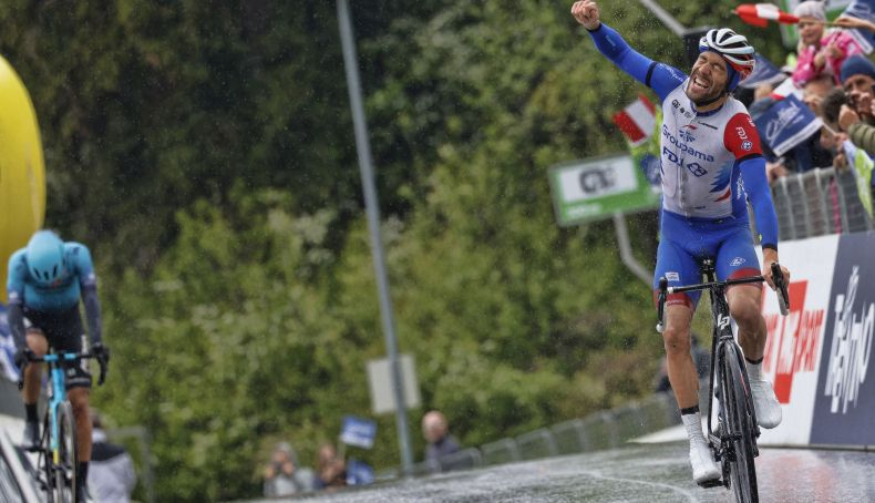 Thibaut Pinot es uno de los ciclistas que llega más en forma a Romandia. Thibaut Pinot es uno de los ciclistas que llega más en forma a Romandia.