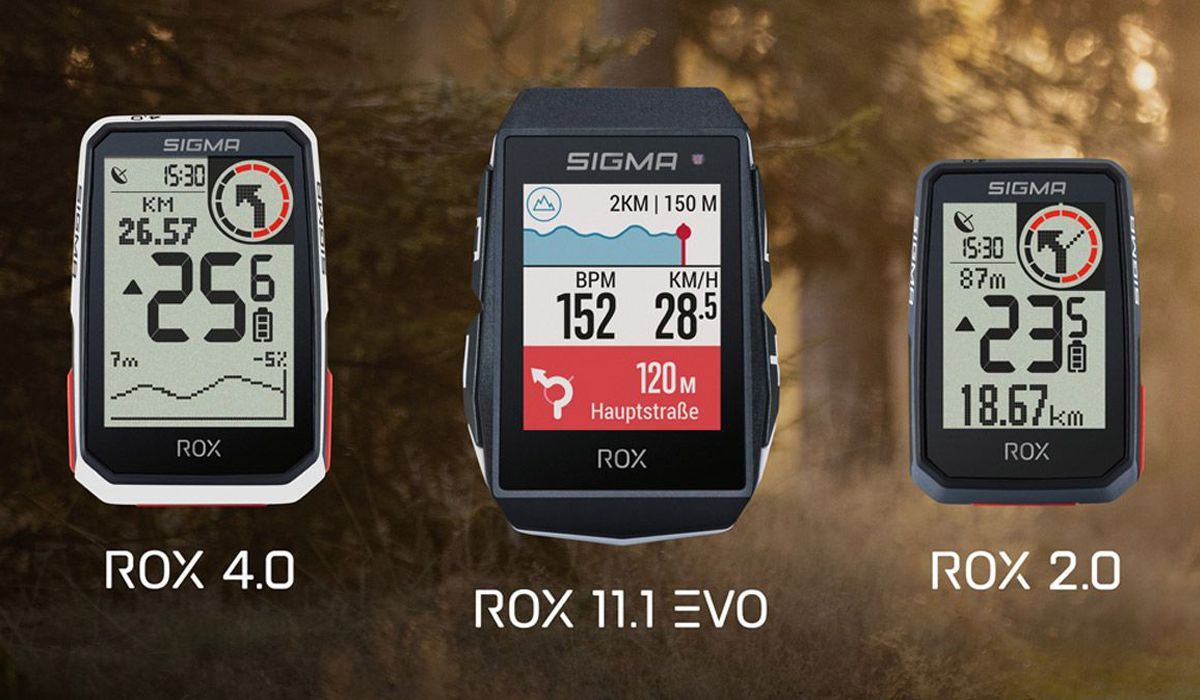 Así son los más novedosos ciclocomputadores GPS de la gama ROX de SIGMA