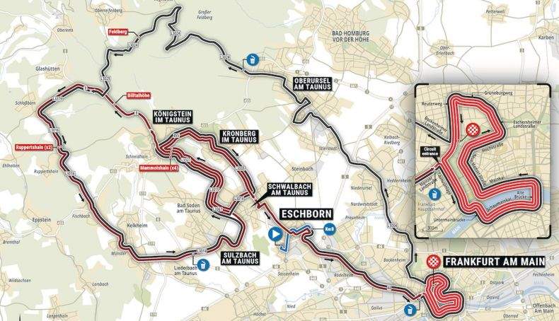 Recorrido de la clásica alemana