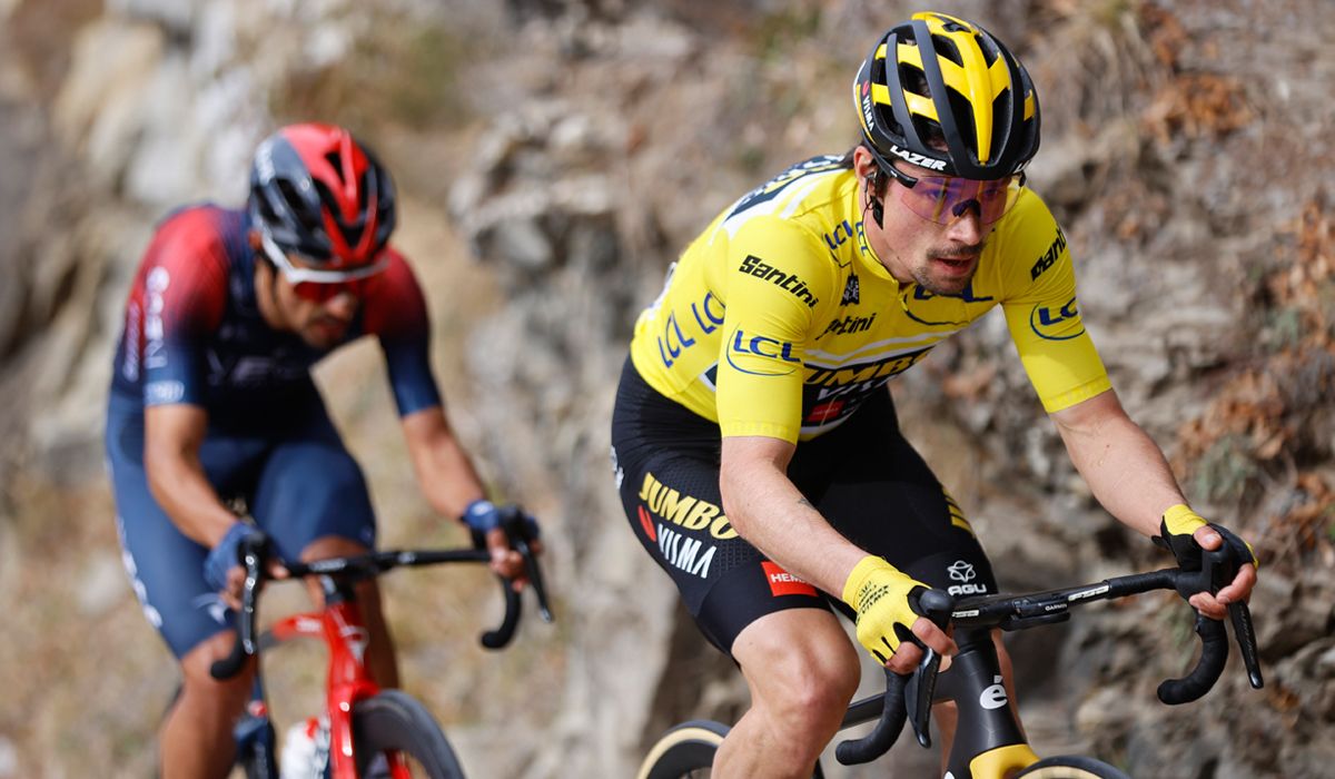 Roglic en una imagen de la pasada París Niza Roglic en una imagen de la pasada París Niza