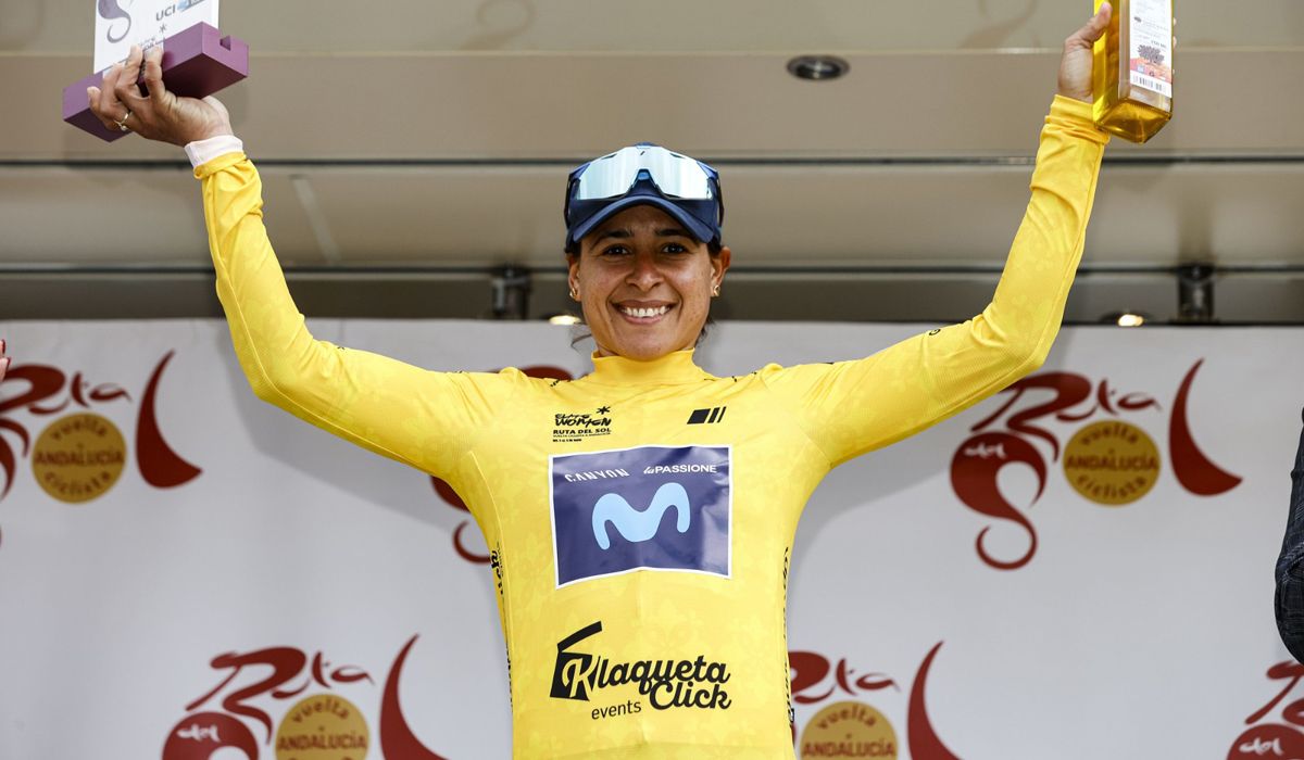 Arlenis Sierra entra en la historia de la primera Vuelta a Andalucía femenina