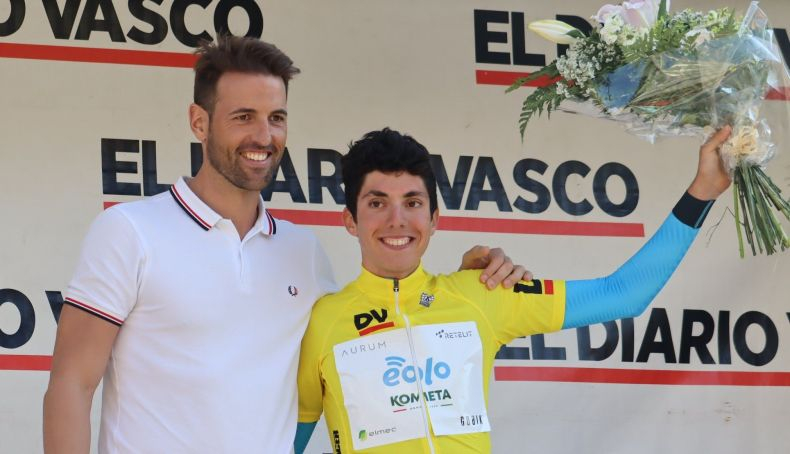 Piganzoli es el segundo ciclista de la Fundación Contador que se hace con la carrera.
