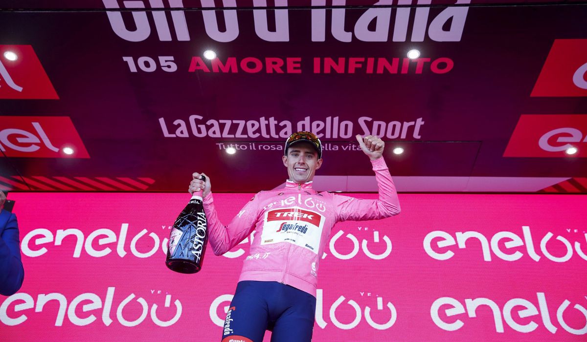 Juanpe López, nuevo líder del Giro de Italia Juanpe López, nuevo líder del Giro de Italia