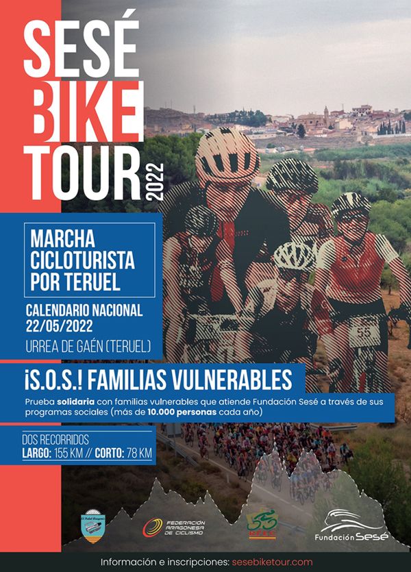 cartel marcha Sese Bike Tour cartel marcha Sese Bike Tour