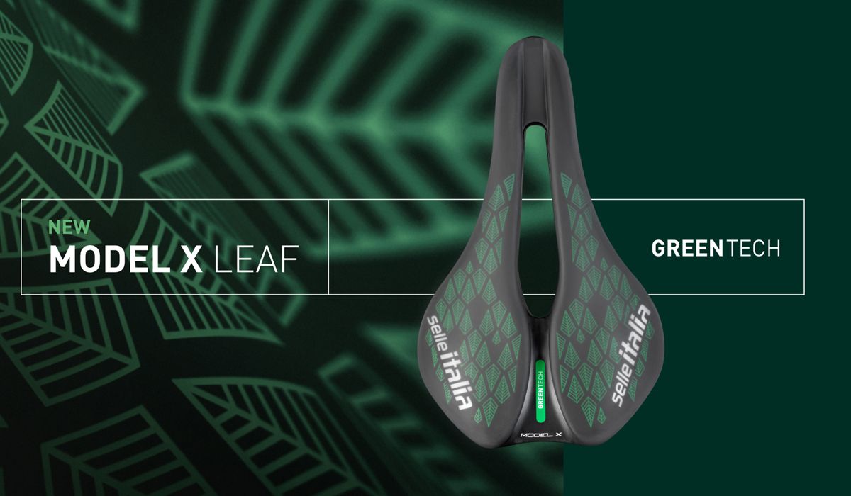 Selle Italia presenta Model X Leaf, el sillín sostenible nacido del proceso Greentech