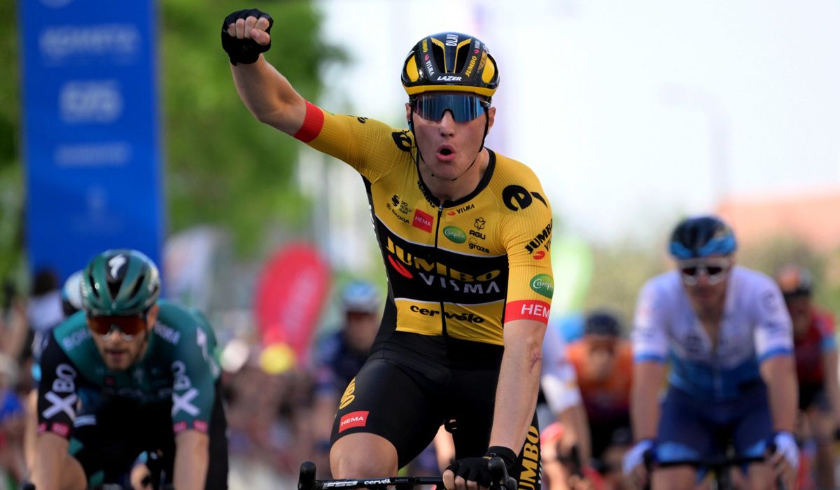 Olav Kooij, primer líder del Tour de Hungría