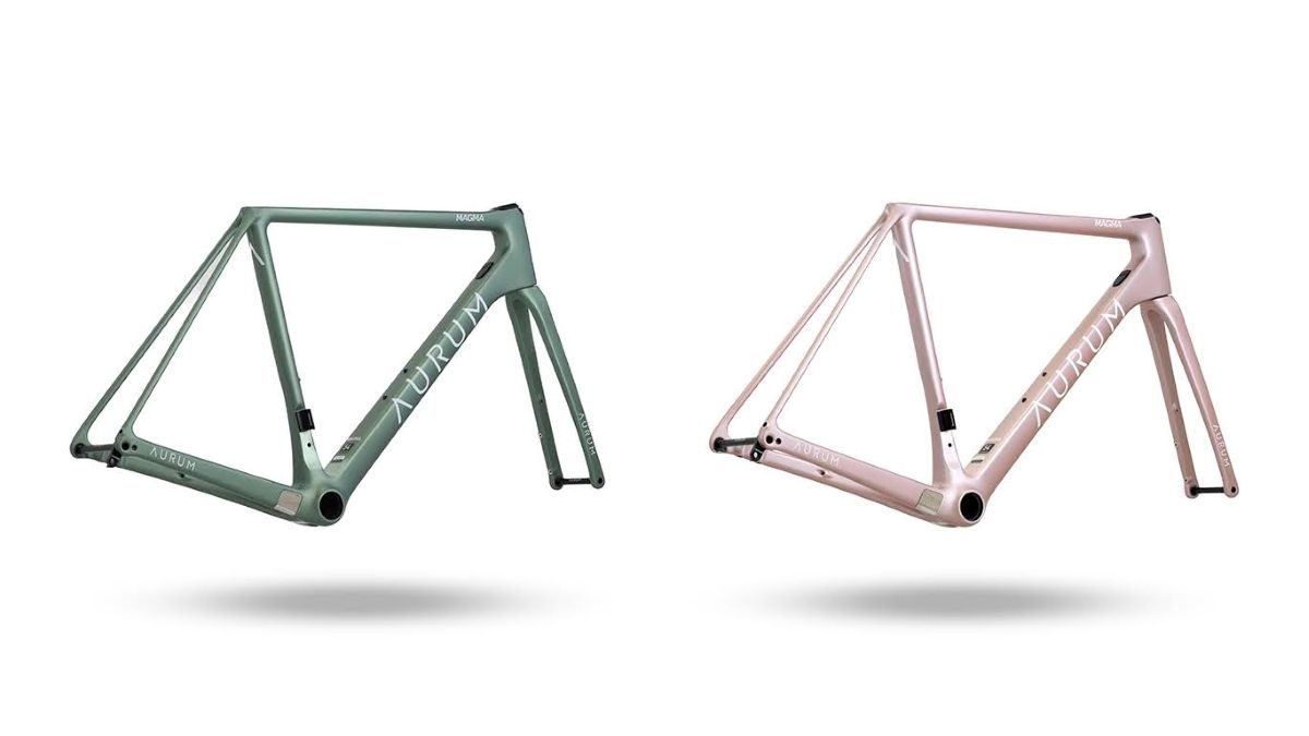 Estos son los dos nuevos cuadros de Aurum para la bicicleta Magma.