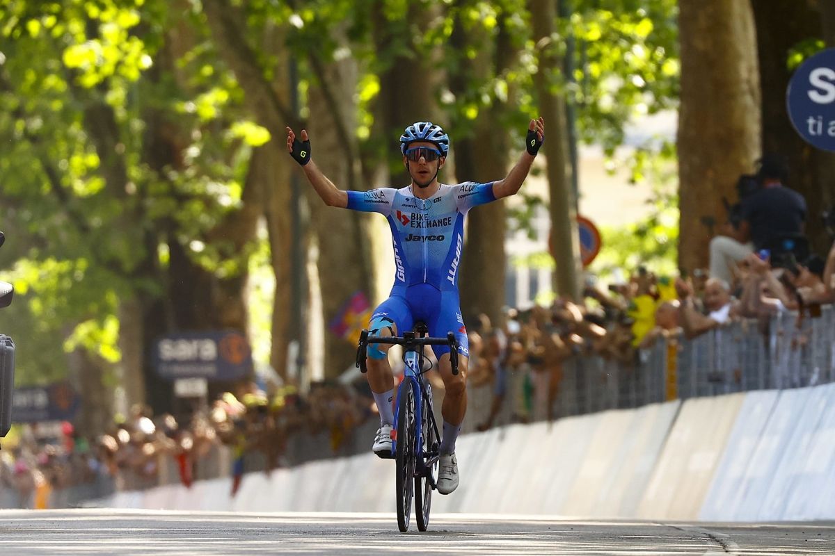 Simon Yates fue el ganador de la 14ª etapa del Giro de Italia 2022.
