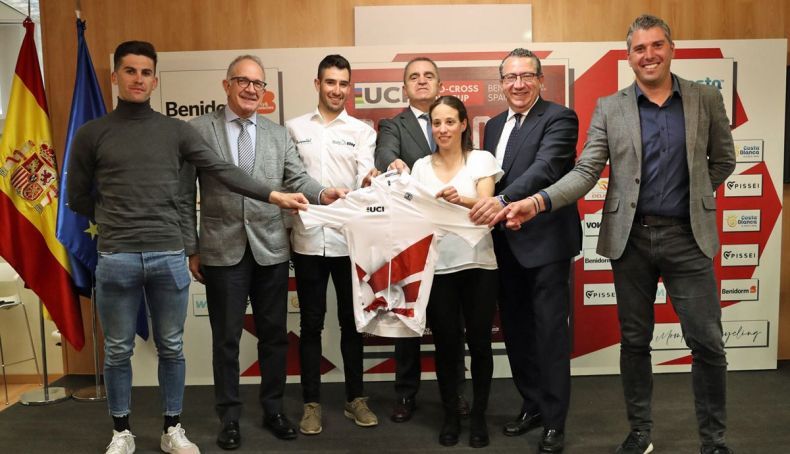 Imagen de la presentación oficial de la Copa del Mundo de Ciclocross de Benidorm que tuvo lugr el pasado mes de abril 