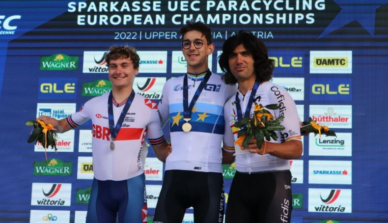 Ha sido una jornada muy positiva para la selección española de ciclismo adaptado. Ha sido una jornada muy positiva para la selección española de ciclismo adaptado.