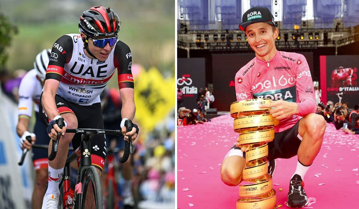 Pogacar sigue al frente del ranking UCI; gran subida de Hindley