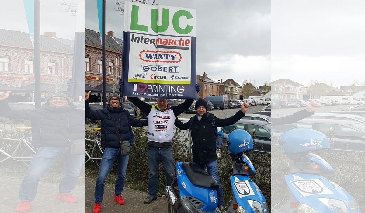 Luc, el aficionado más famoso de Flandes