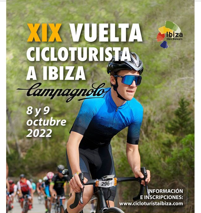 Poster XIX Vuelta Cicloturista a Ibiza Campagnolo Poster XIX Vuelta Cicloturista a Ibiza Campagnolo