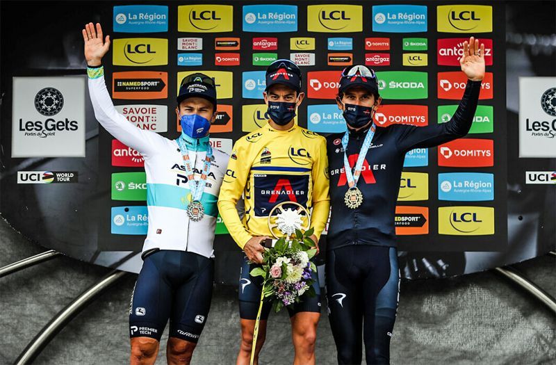 podio criterium du dauphine 2021 podio criterium du dauphine 2021