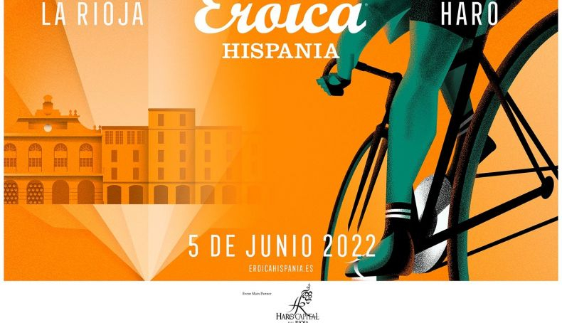 Cartel de la Eroica Hispania 2022. Cartel de la Eroica Hispania 2022.