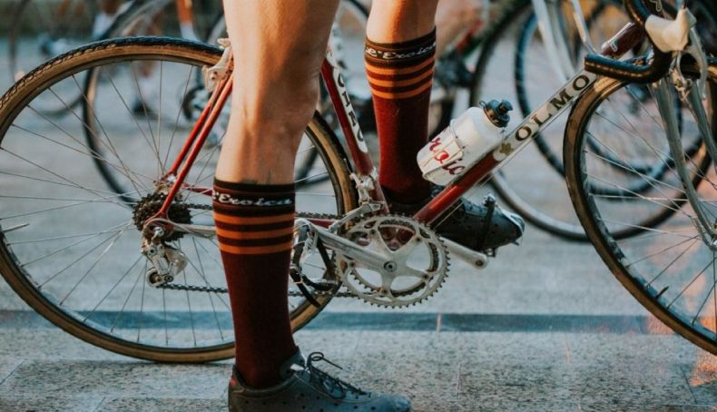 Bicicleta vintage en la EH del año pasado. Bicicleta vintage en la EH del año pasado.