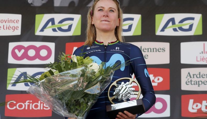Van Vleuten ganó la Lieja Bastoña Lieja 2022, última carrera que disputó.